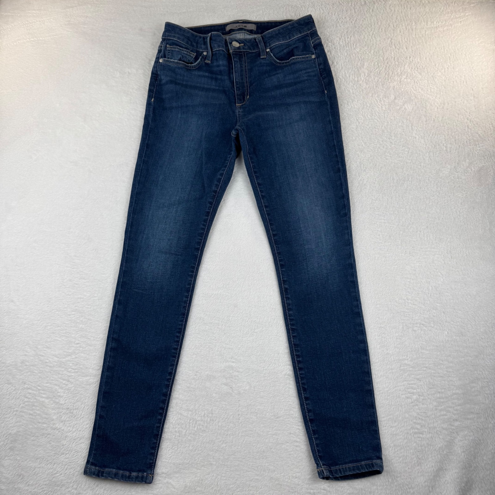 Joe's Jeans Skinny Jeans Womens 28 Blue Dublin Wash Mid Rise